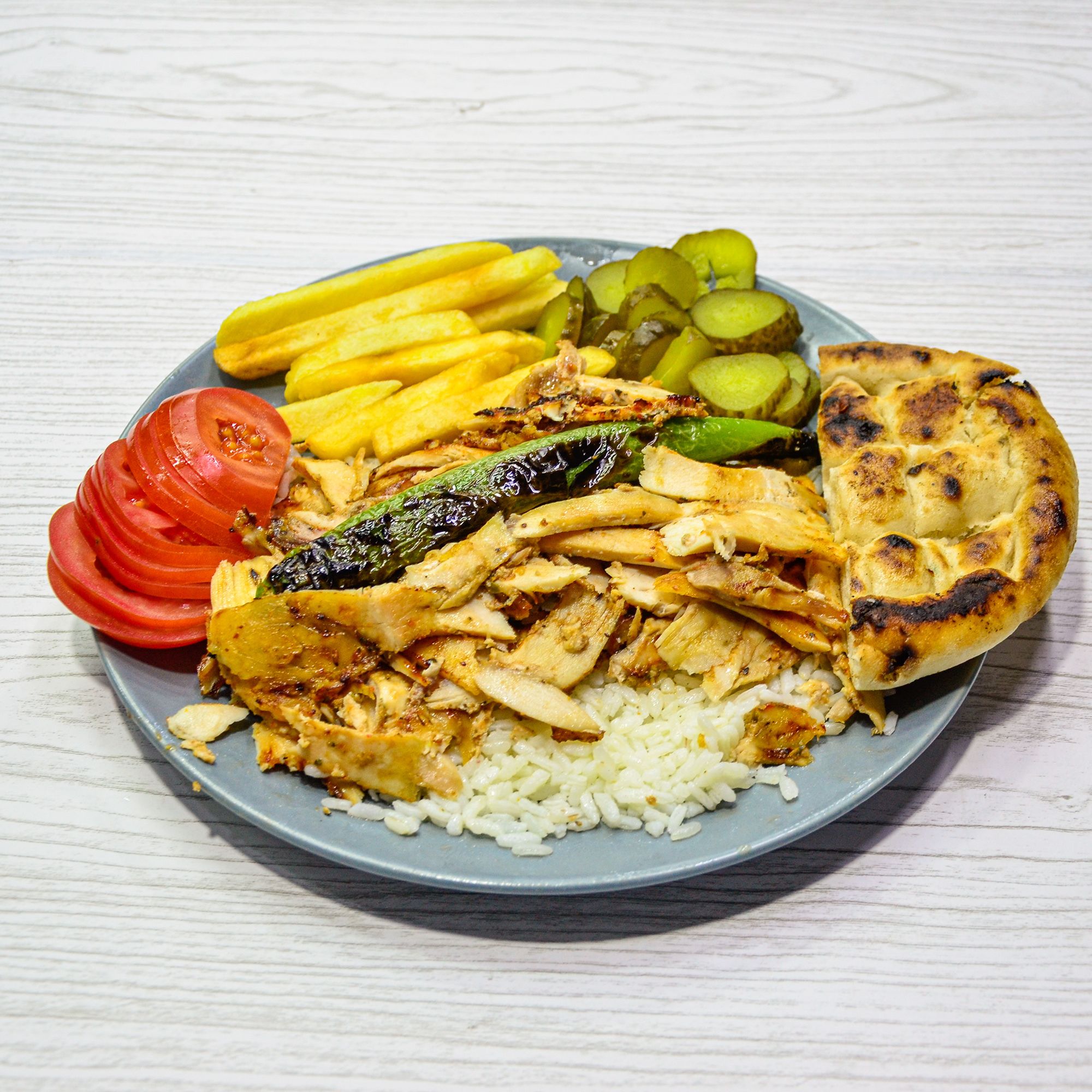 Pilav Üstü Tavuk Döner (100 gr.)