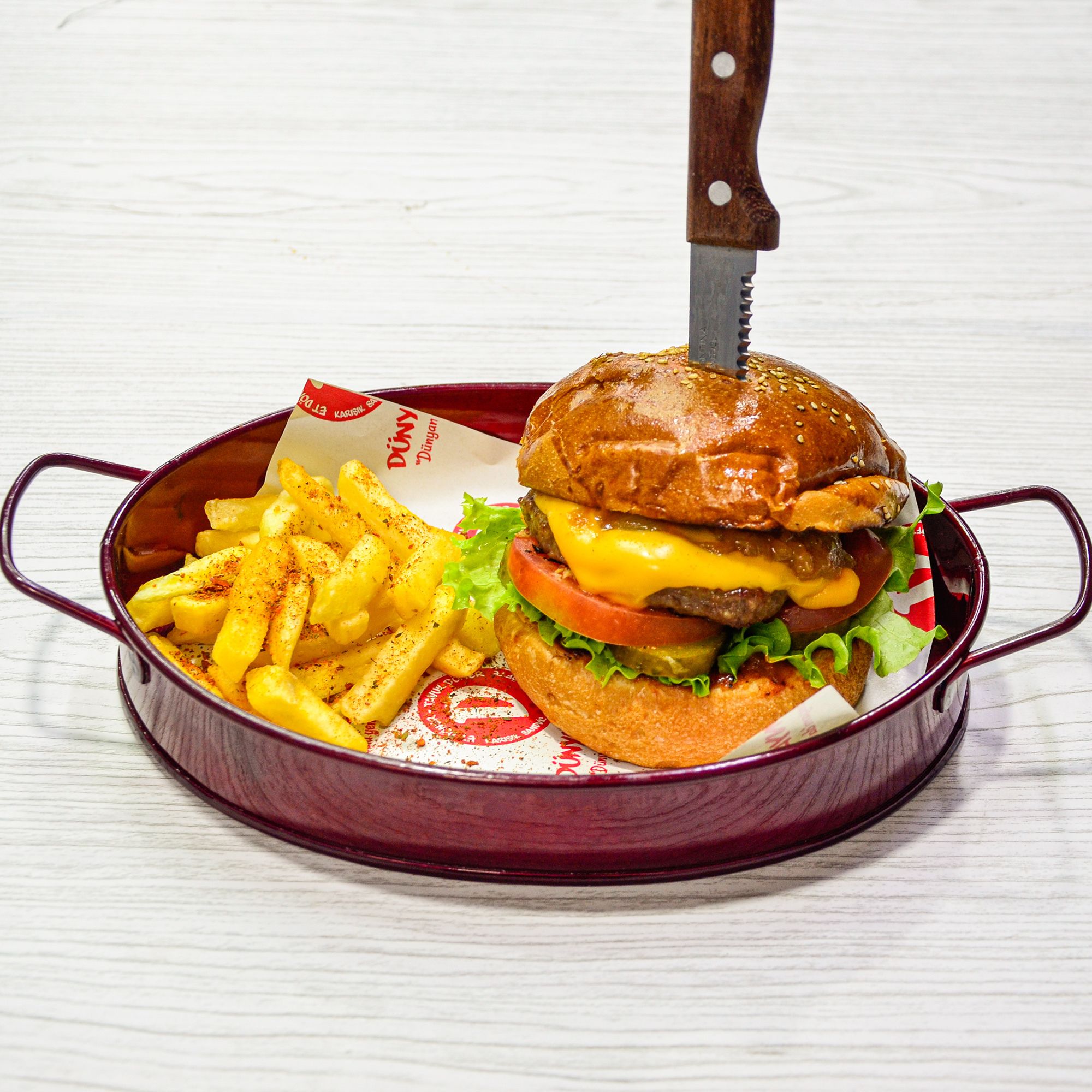 Cheeseburger (120 gr.)