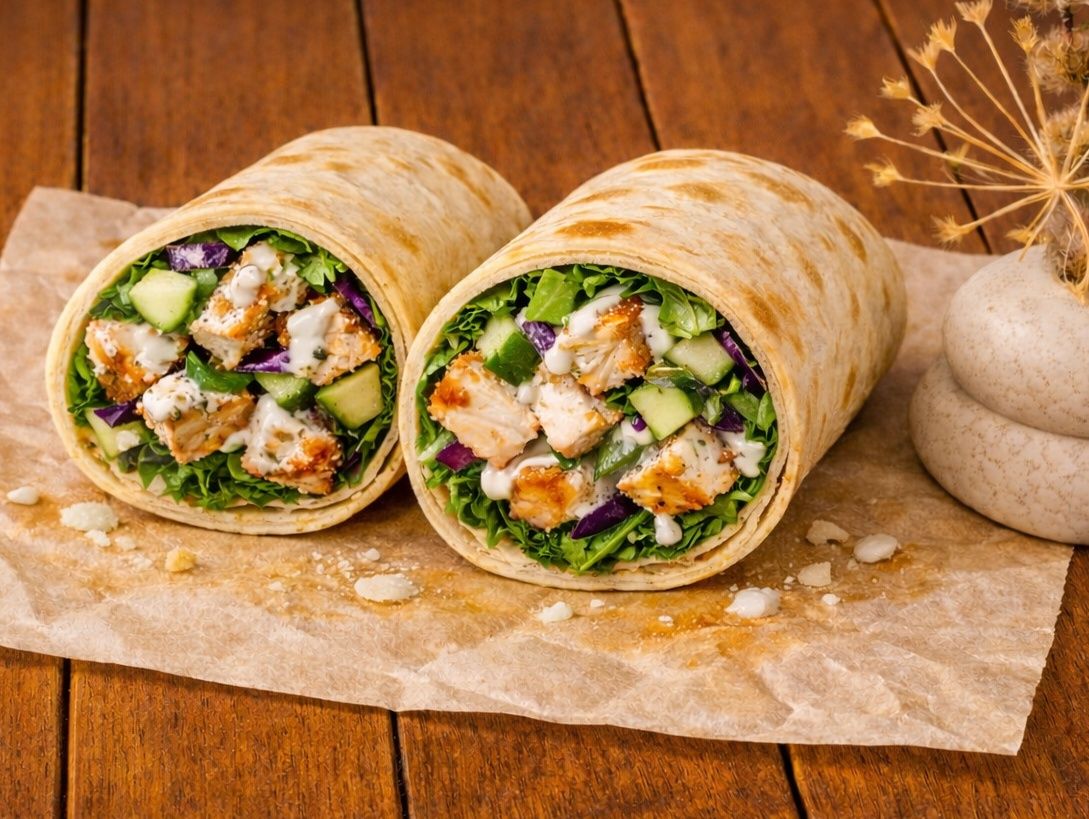 Limon & Yoğurt Chicken Wrap