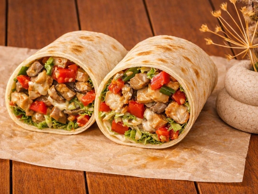 Creamy Chicken Wrap