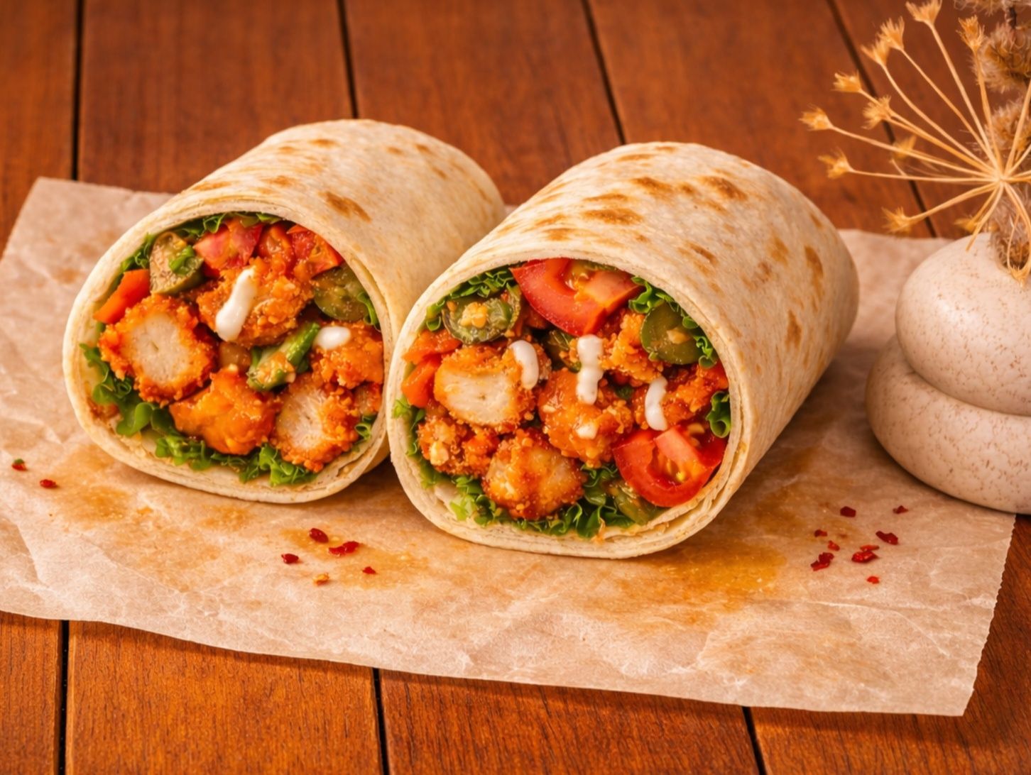 Buffalo Chicken Wrap (100 gr.)