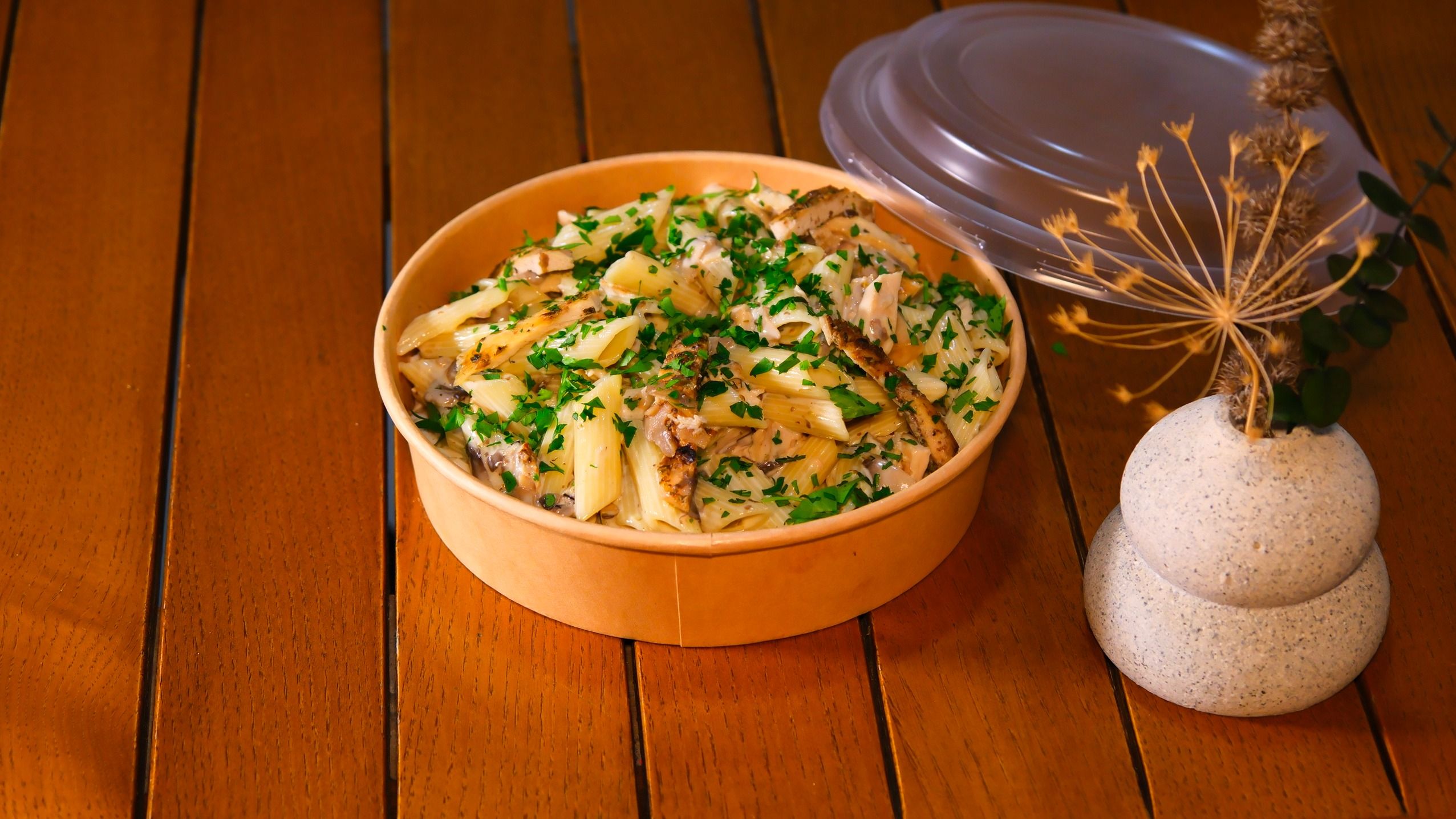 Penne Chicken Mushroom