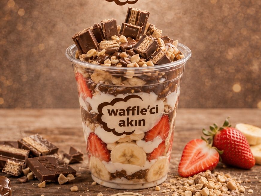 KitKat Krep Bardak Waffle