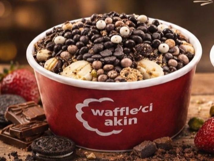 Muzlu Oreolu Kova Waffle