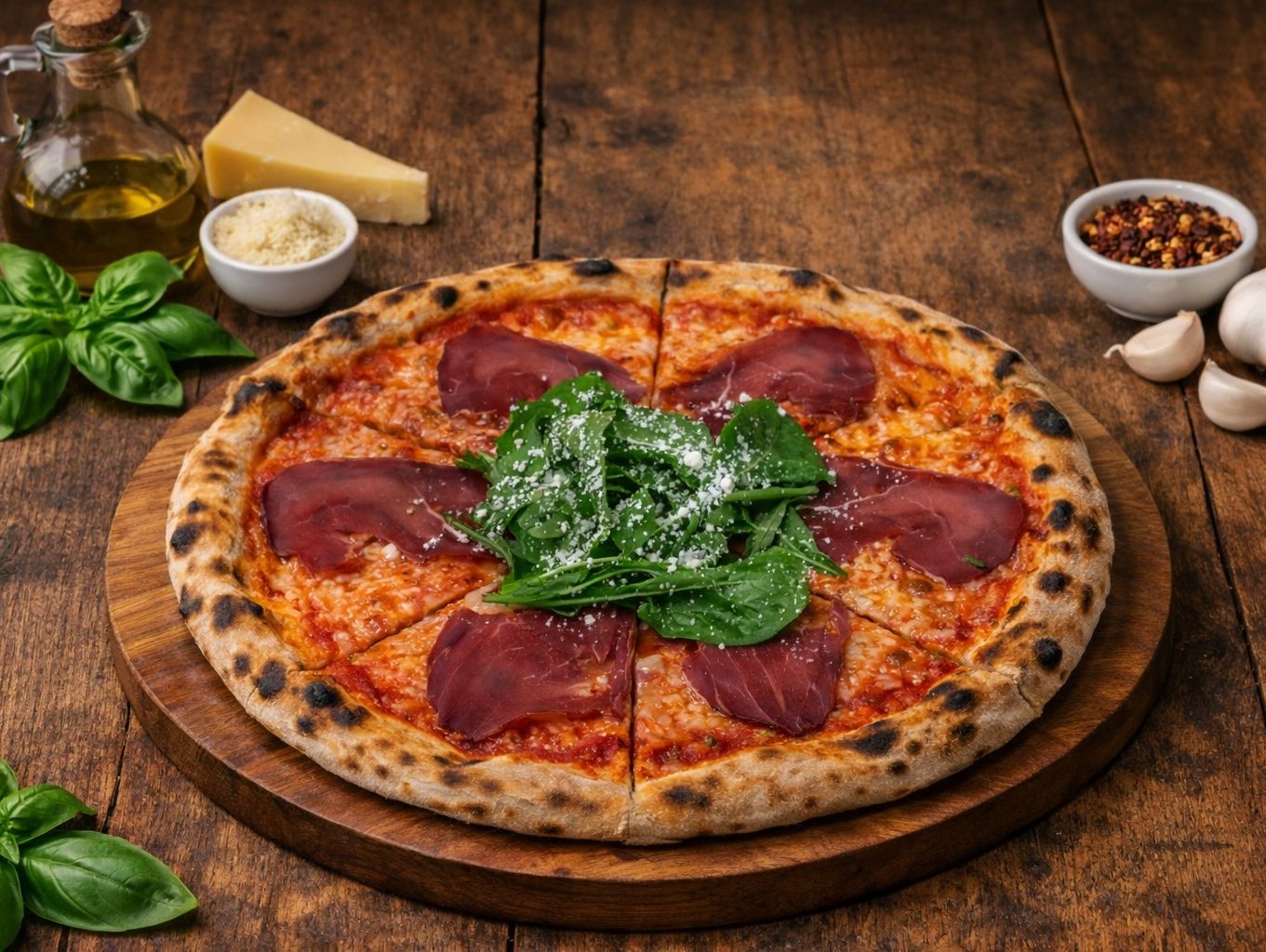 Pizza Pancetta Di Vitello