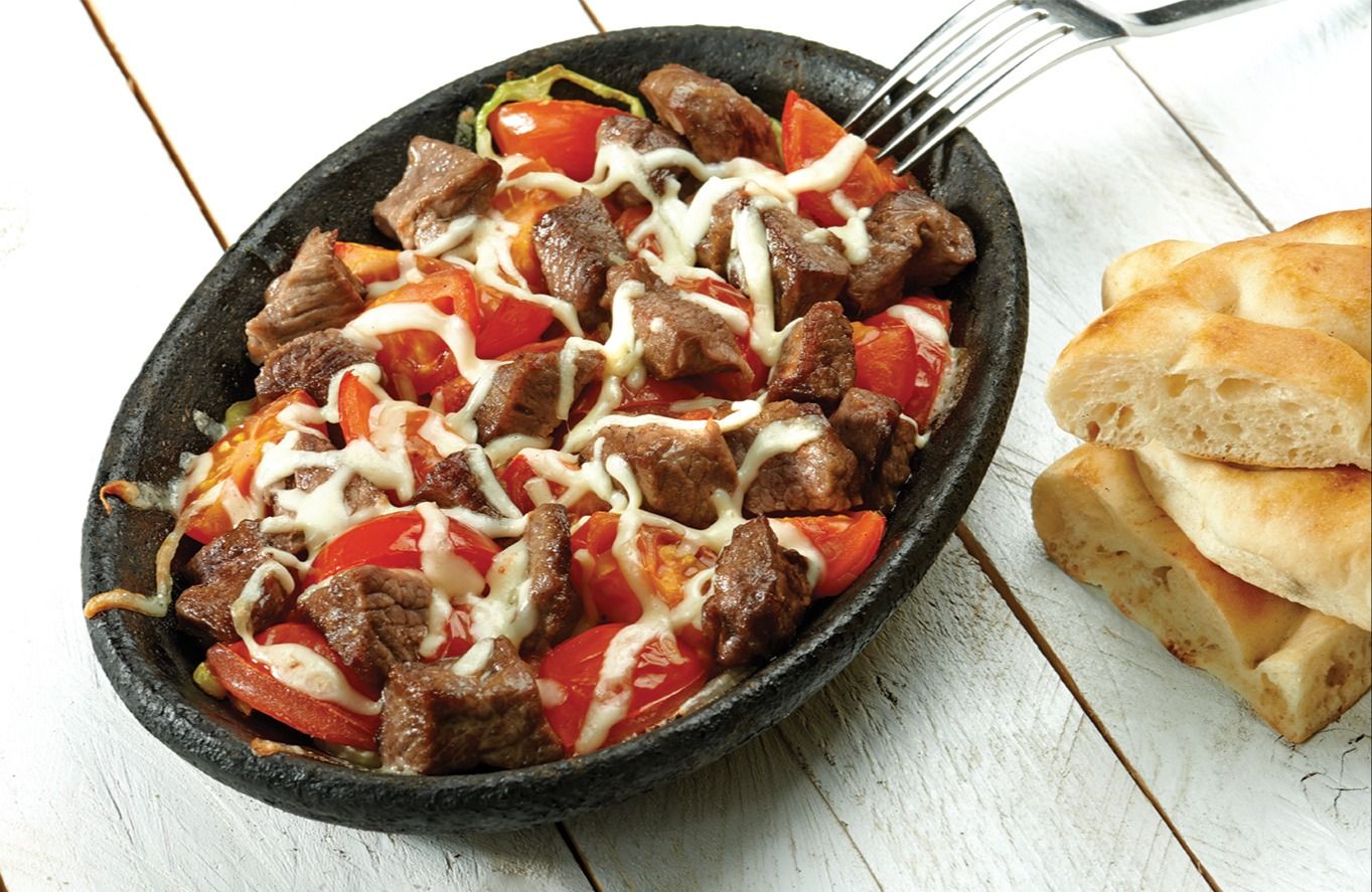 Kiremitte Kaşarlı Kuşbaşı