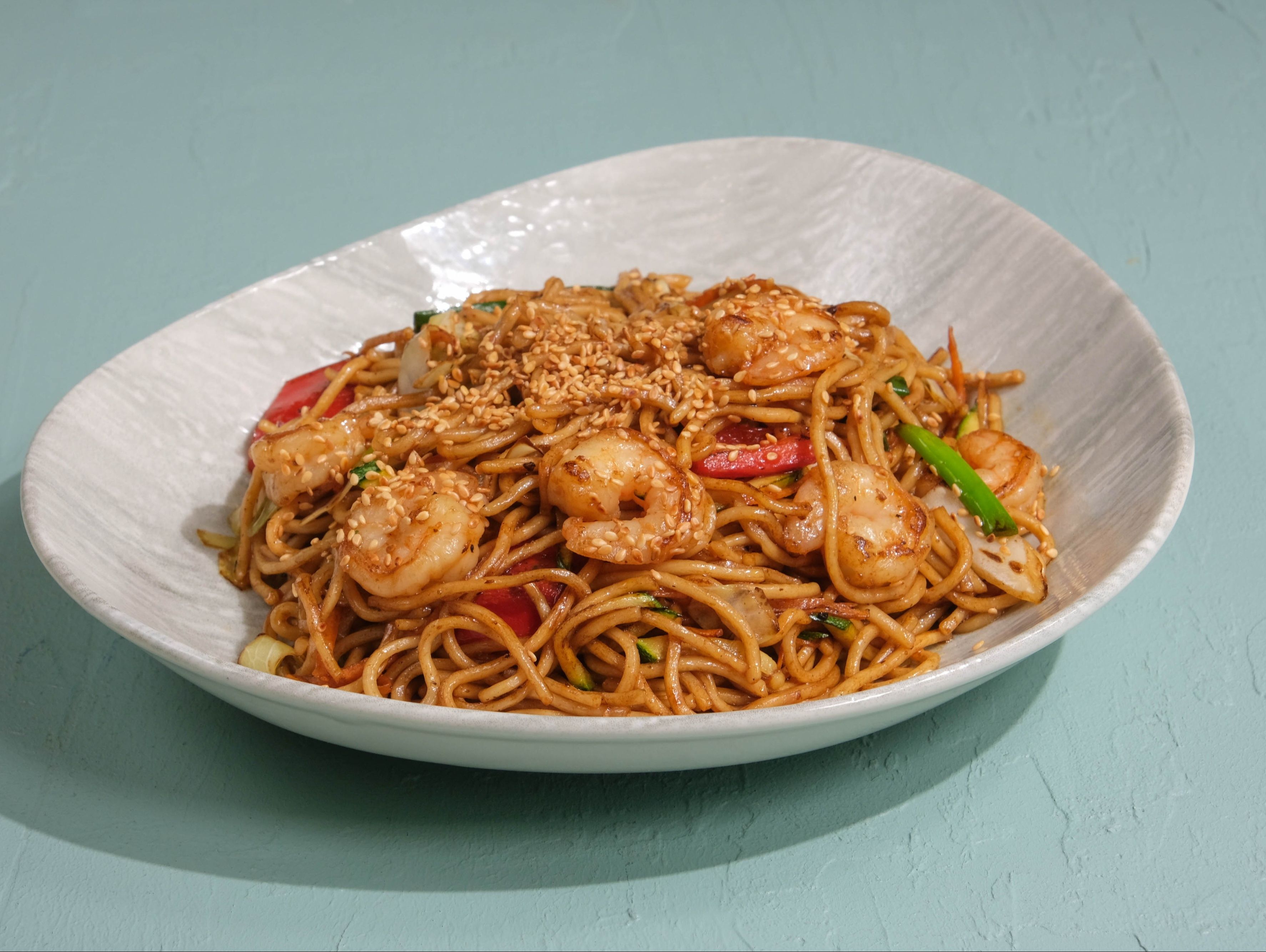 Karidesli Noodle