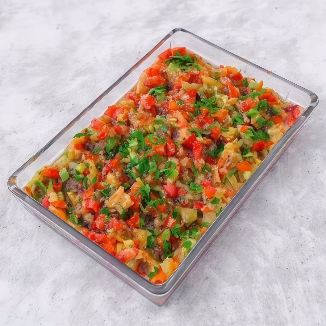 Közlenmiş Patlıcan Salatası (200 gr.)