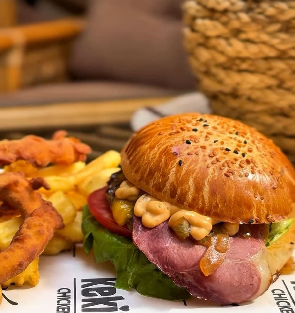 BBQ Füme Etli Burger