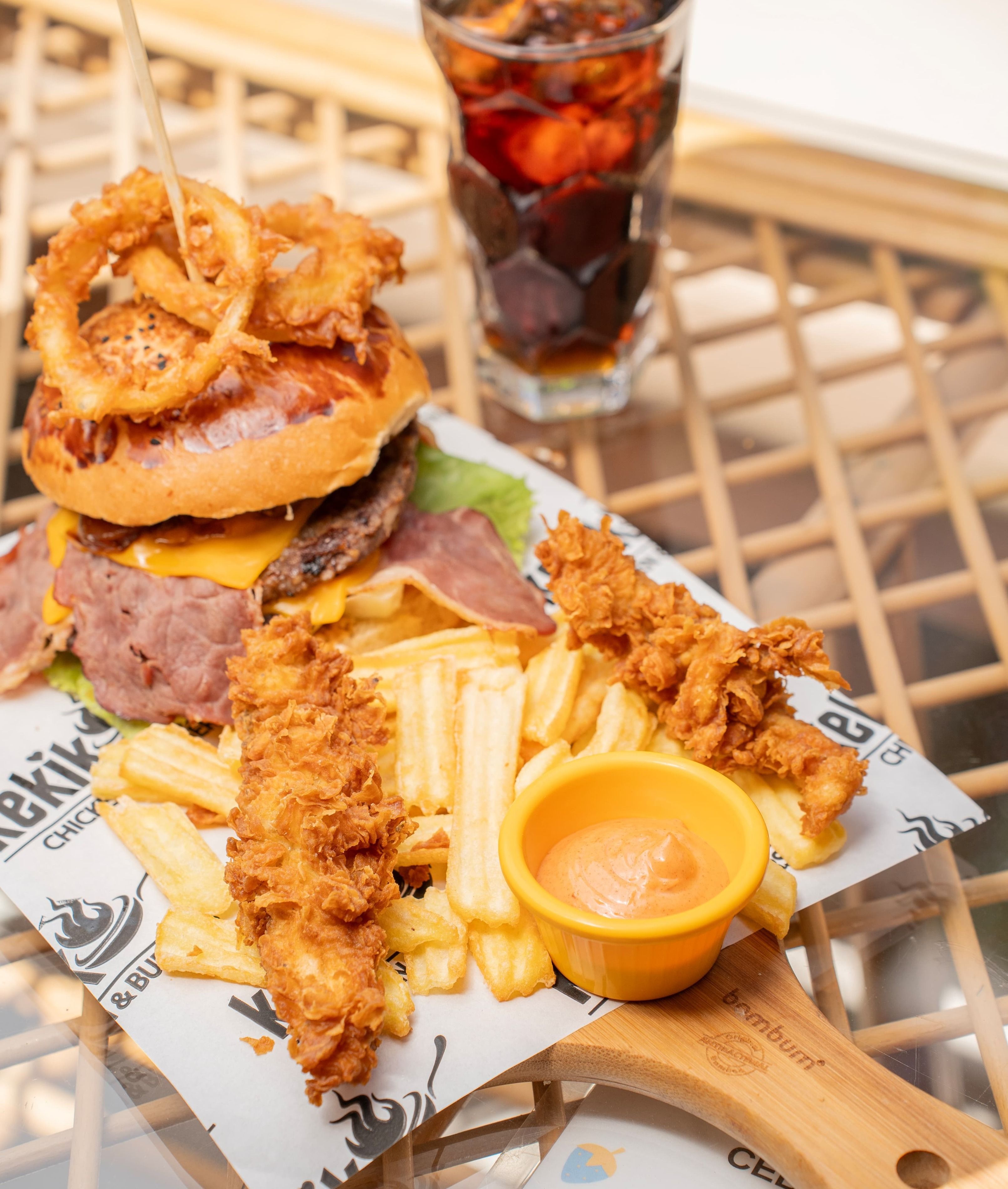 Kajun Et Rüyası Burger