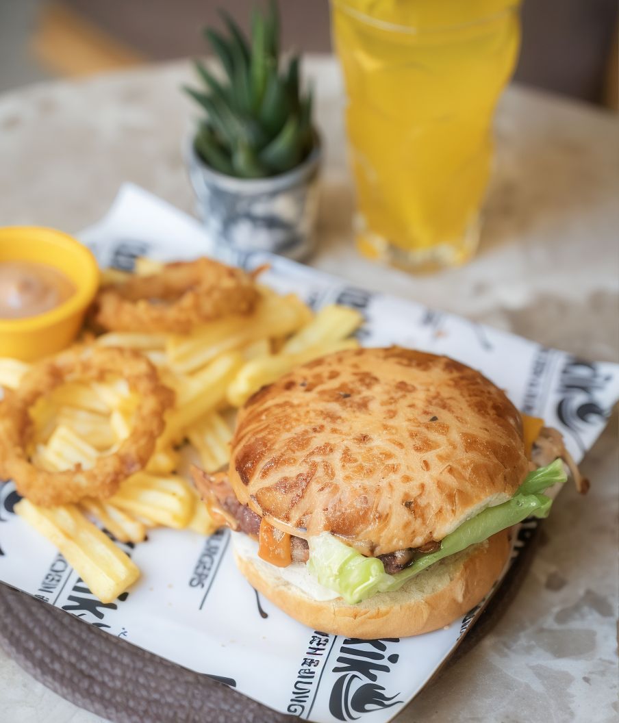 Tavuk Burger Menü