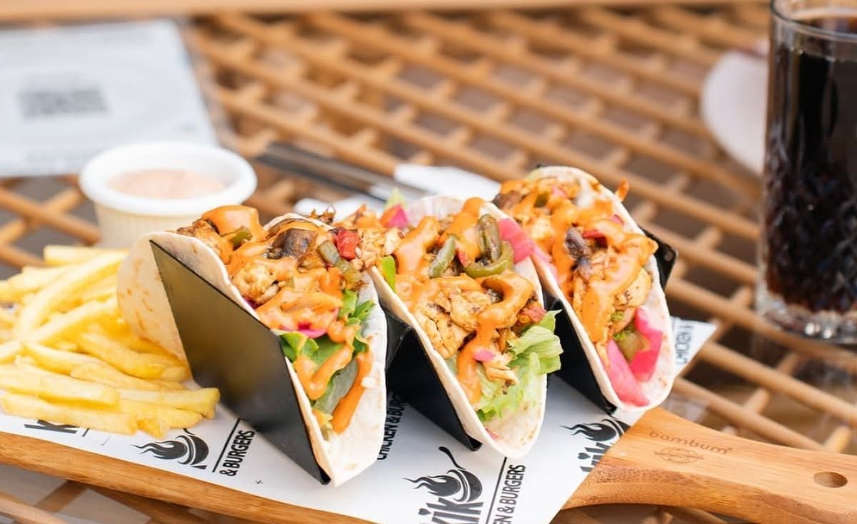 Kekikli Chicken Taco Menü