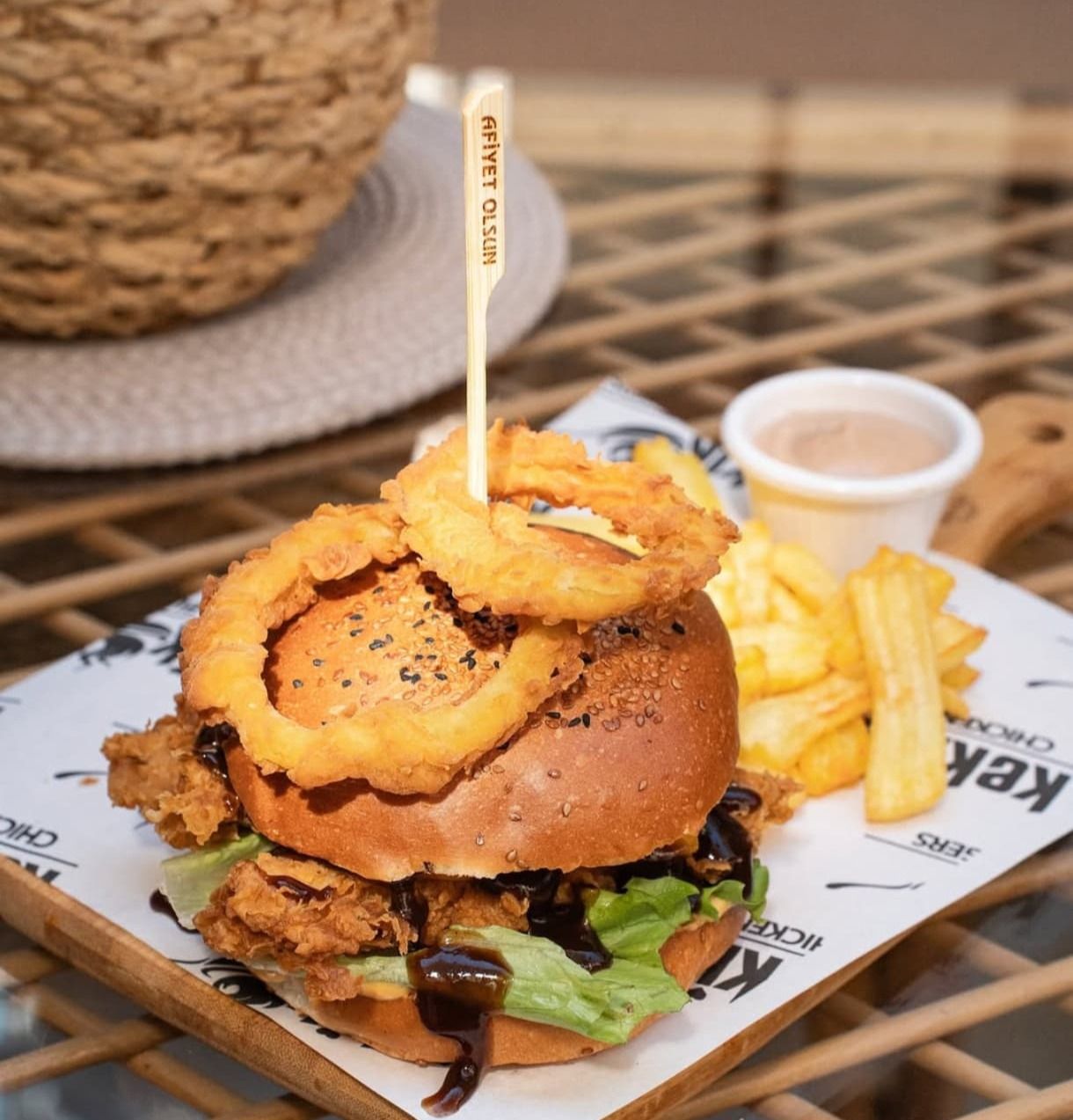 BBQ Kajun Burger