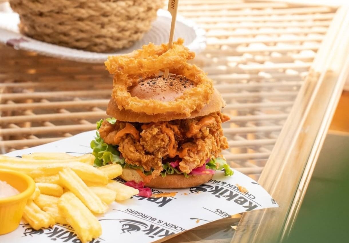 Kajun Burger Menü