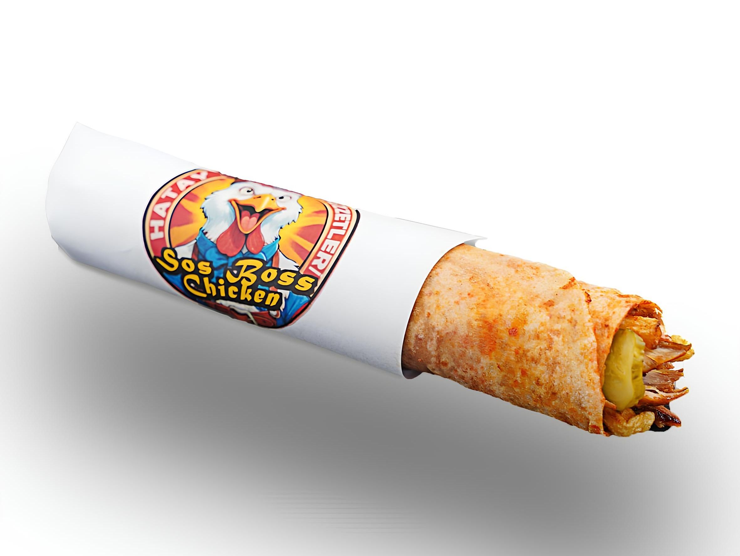 Tavuk Döner Dürüm (Çift Lavaş)