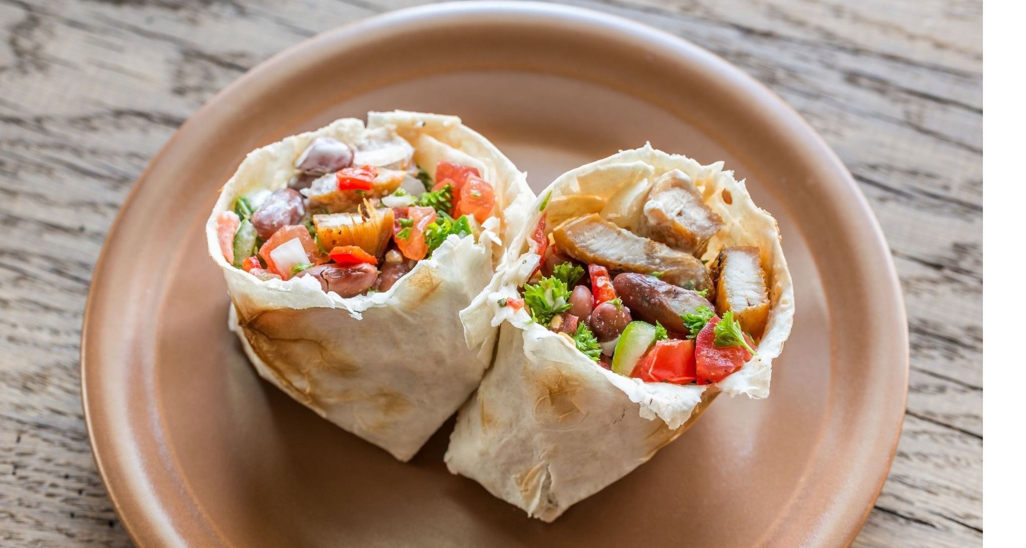 Tavuklu Burritos