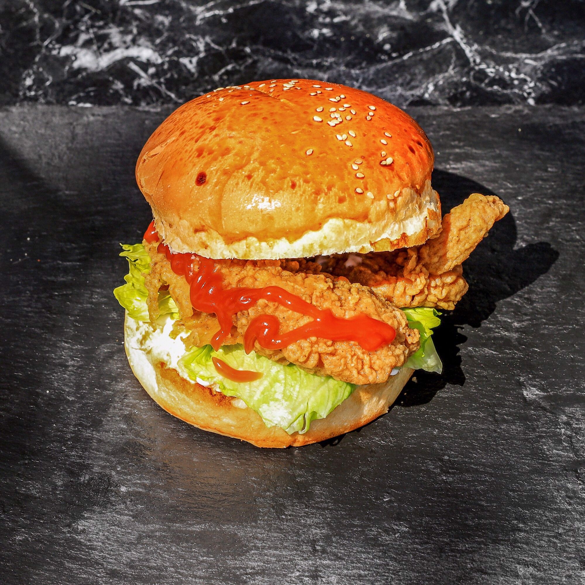 Çıtır Tavuk Burger