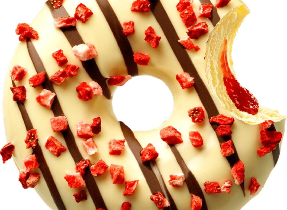Strawberry Chocolate Donut