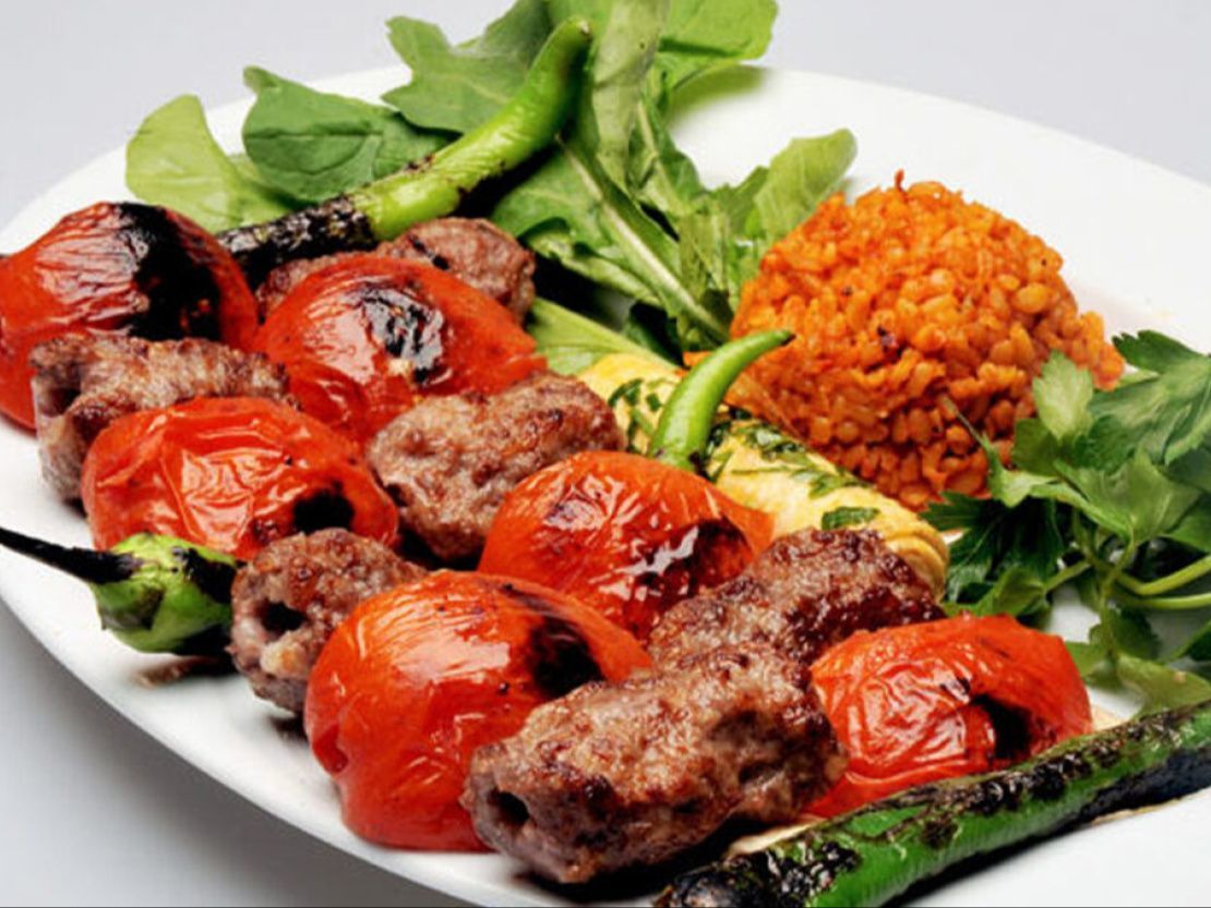 Domatesli Kebap