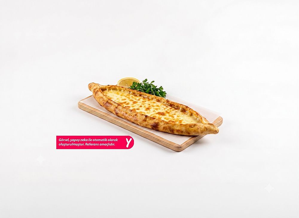 Kıymalı Kaşarlı Pide