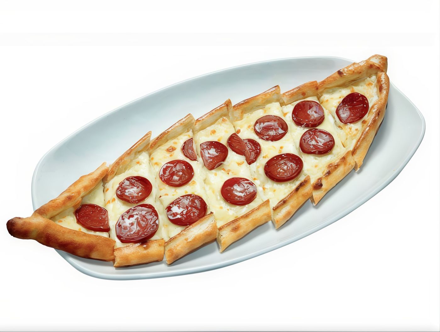 Kaşarlı Sucuklu Pide
