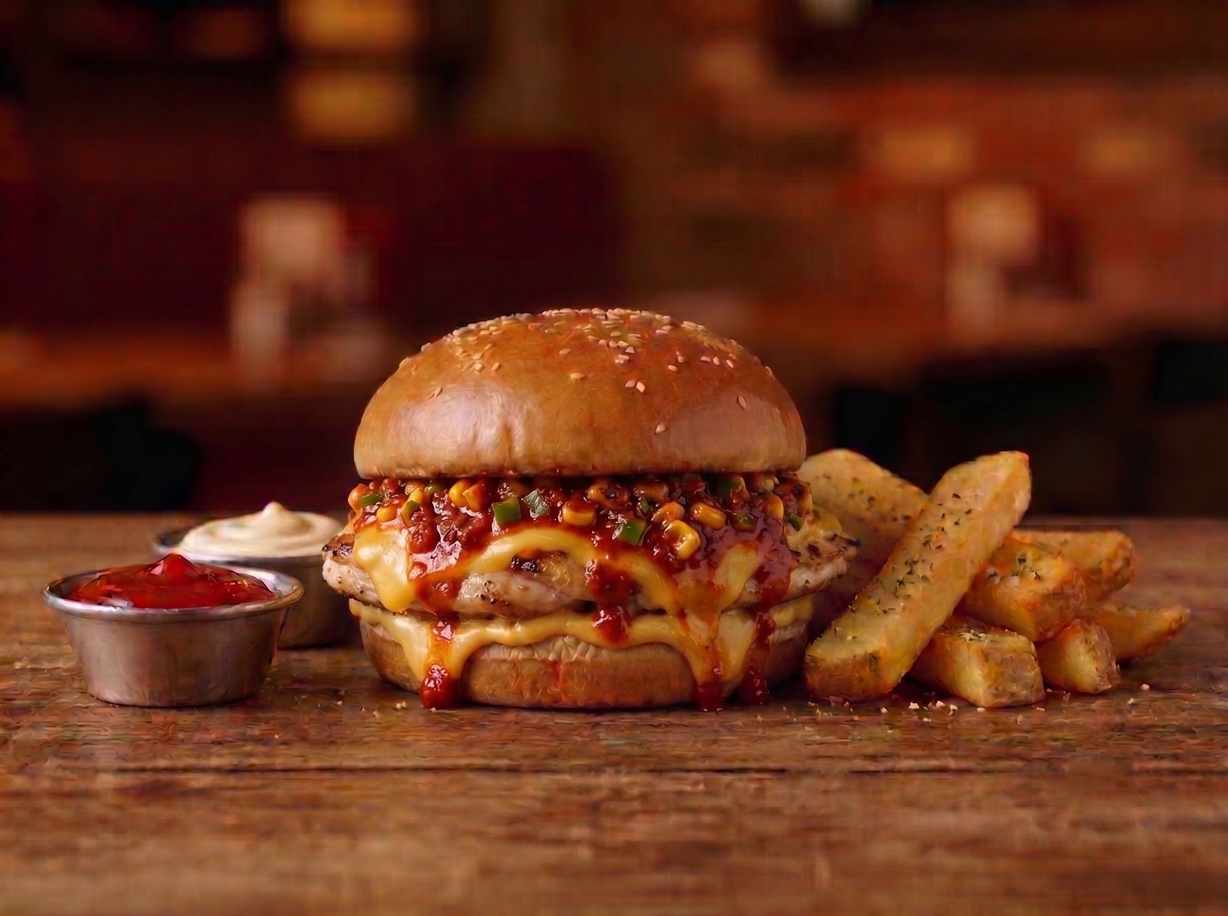 Acılı But Burger