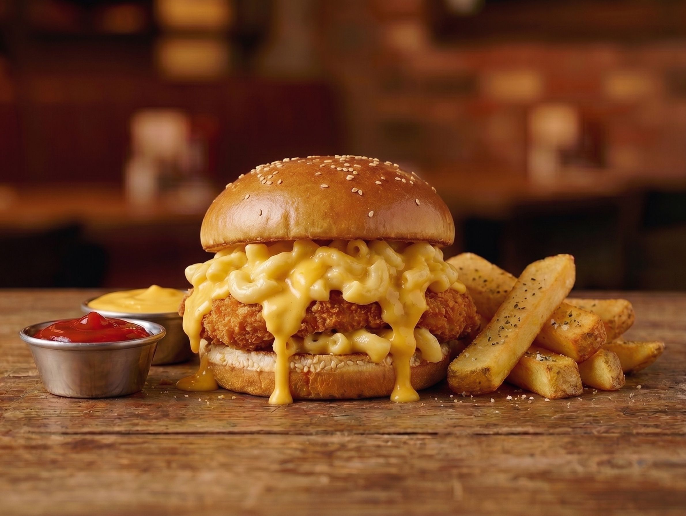 Mac & Cheese Burger