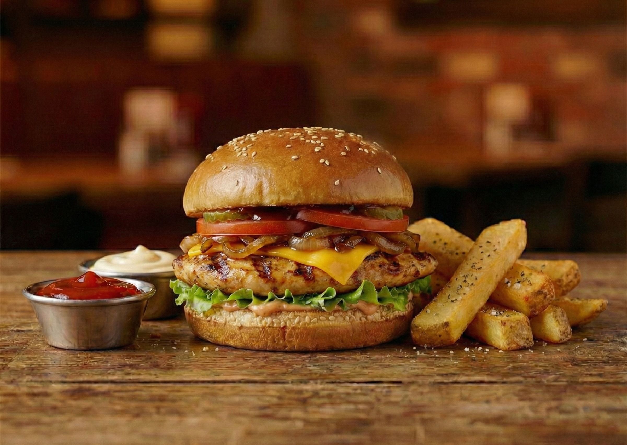 BBQ Tavuk Burger