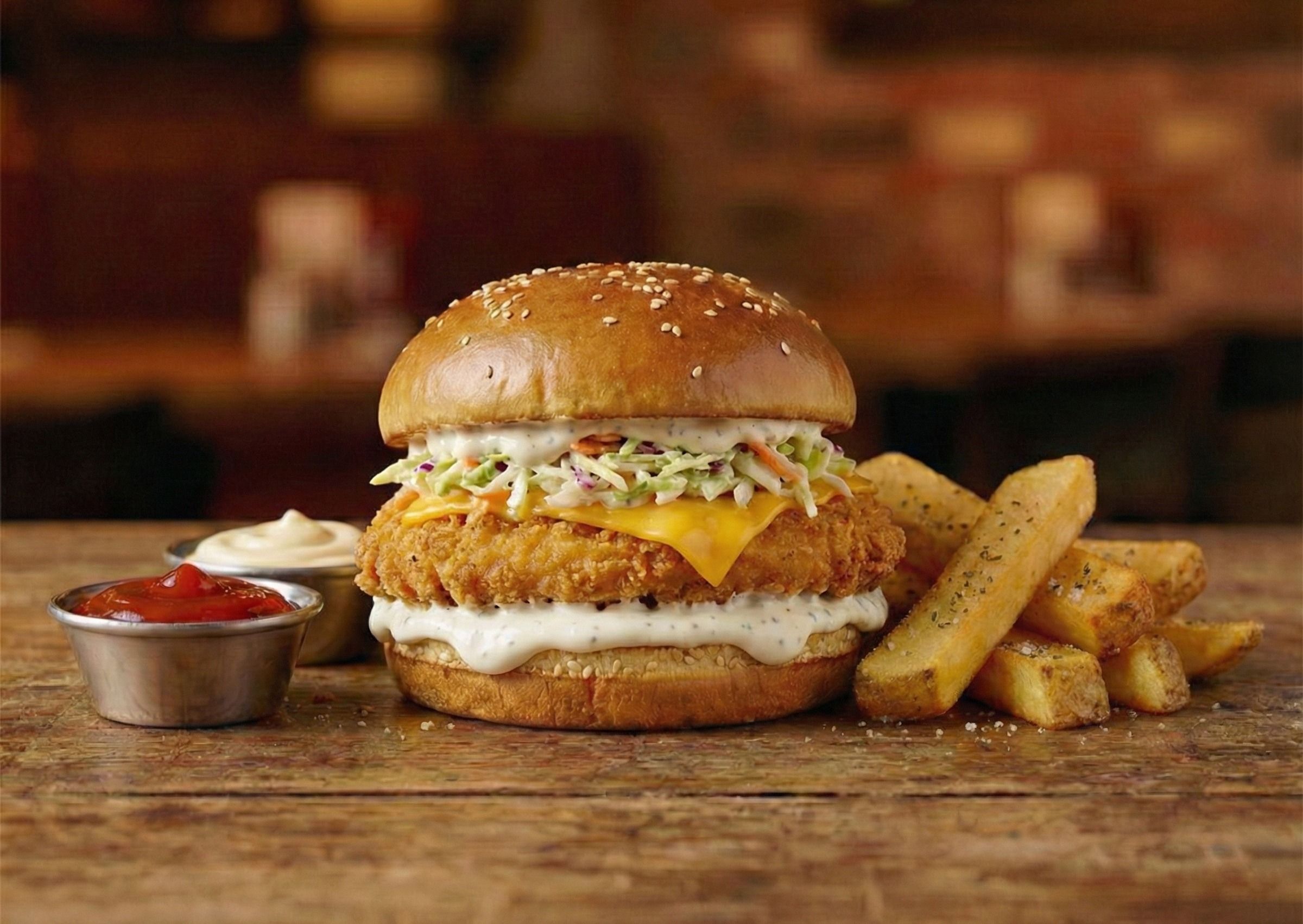 Klasik Tavuk Burger