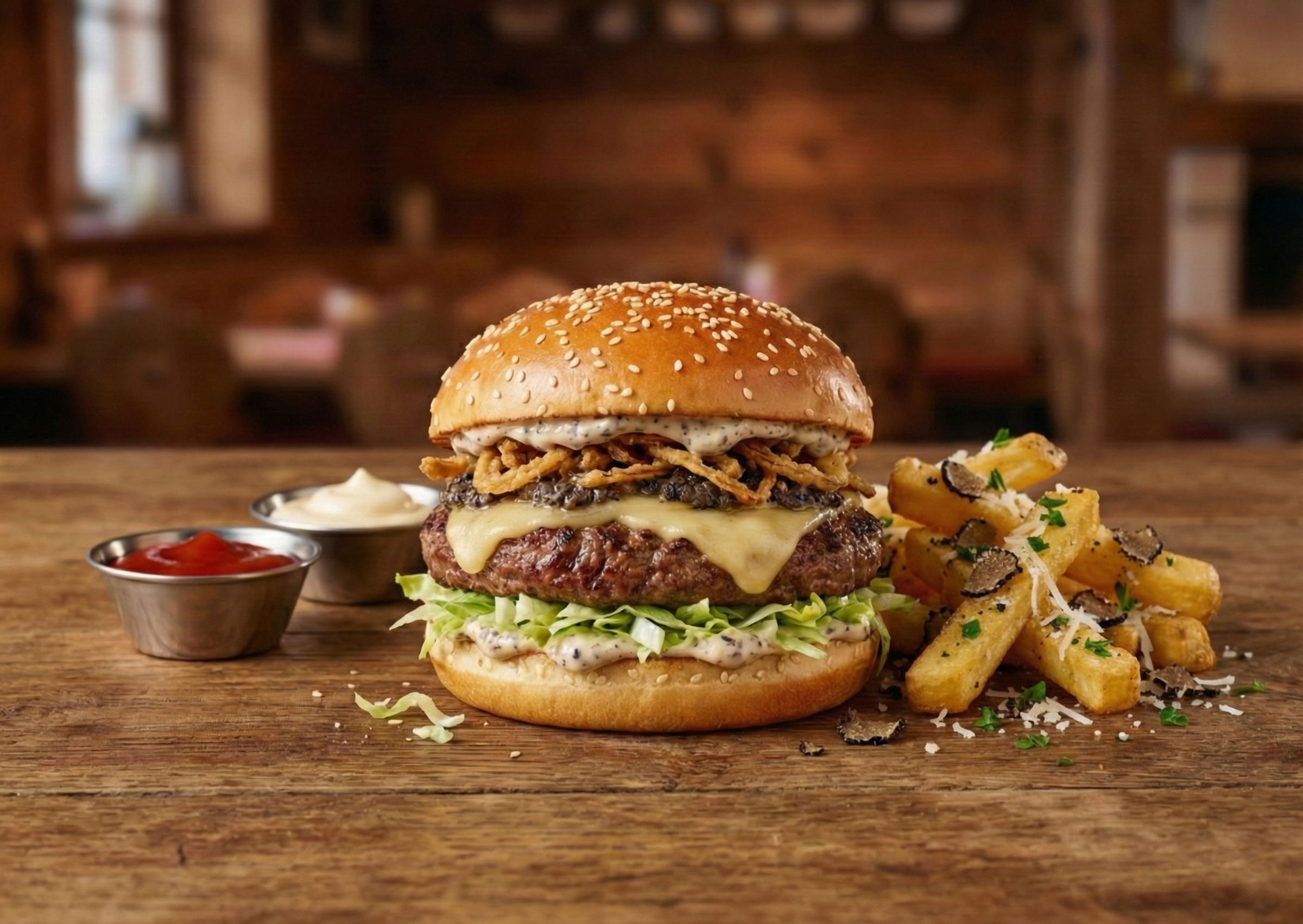 Truffle Burger