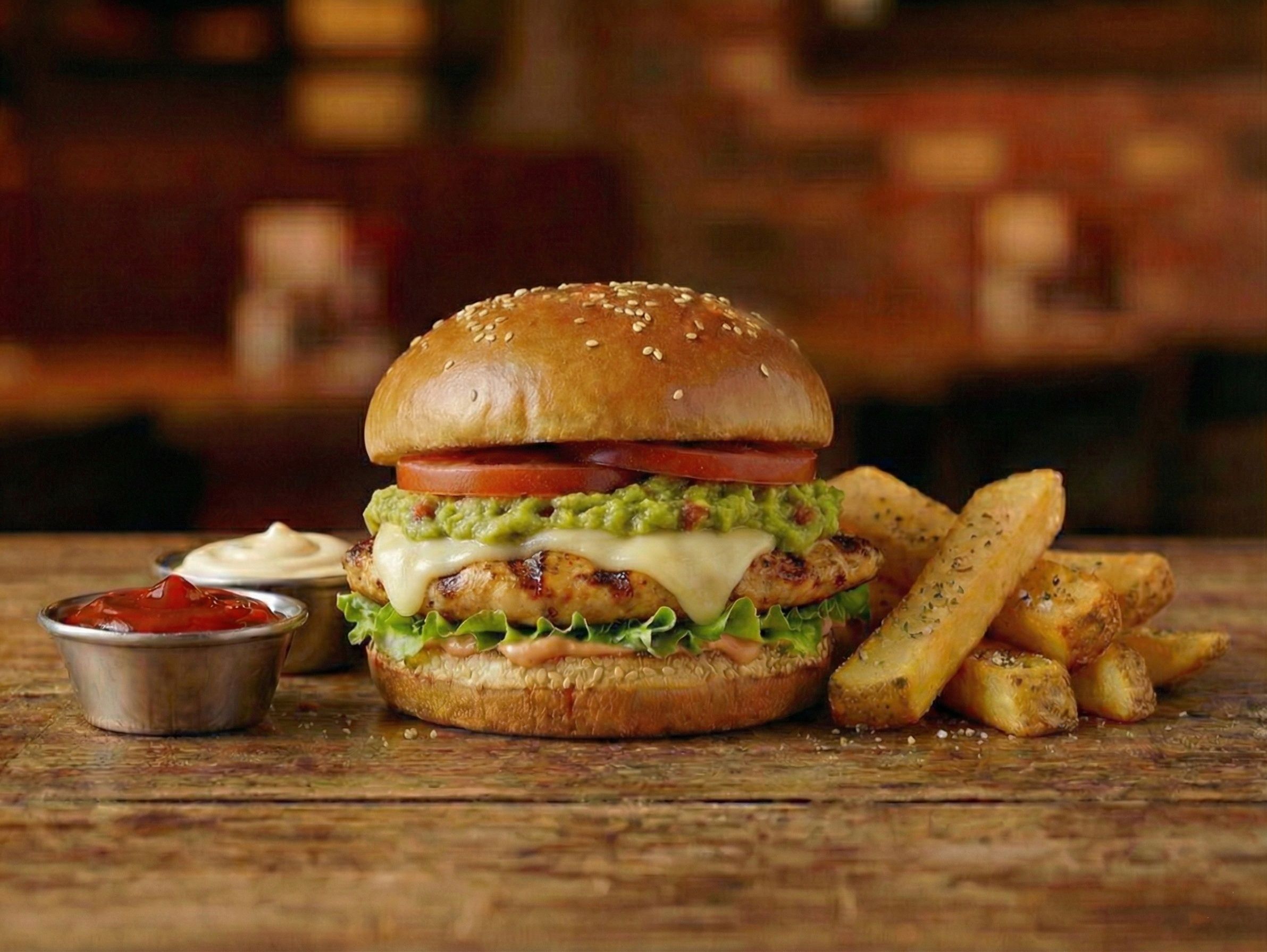 Chicken Avokado Burger