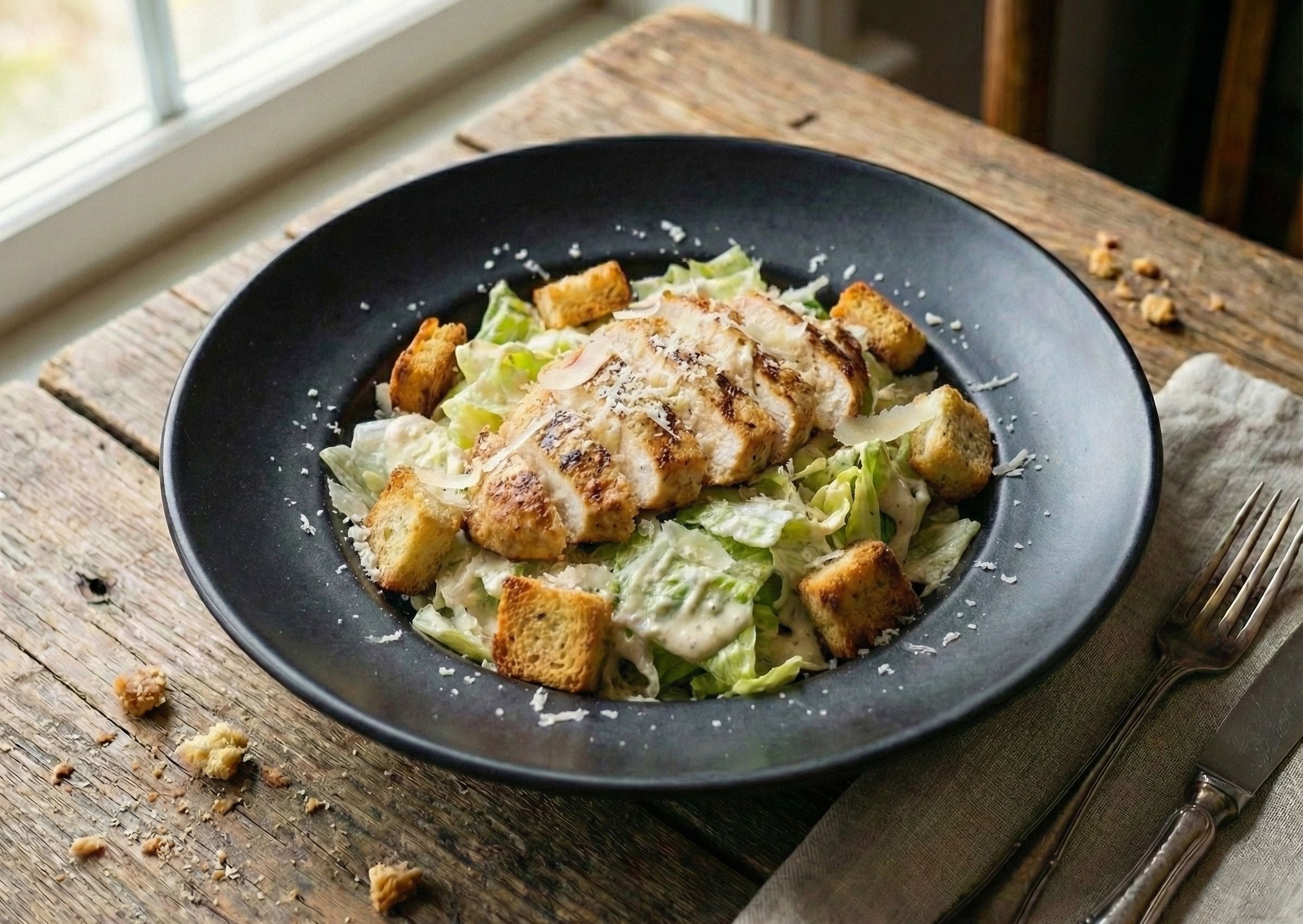 Izgara Tavuklu Sezar Salata