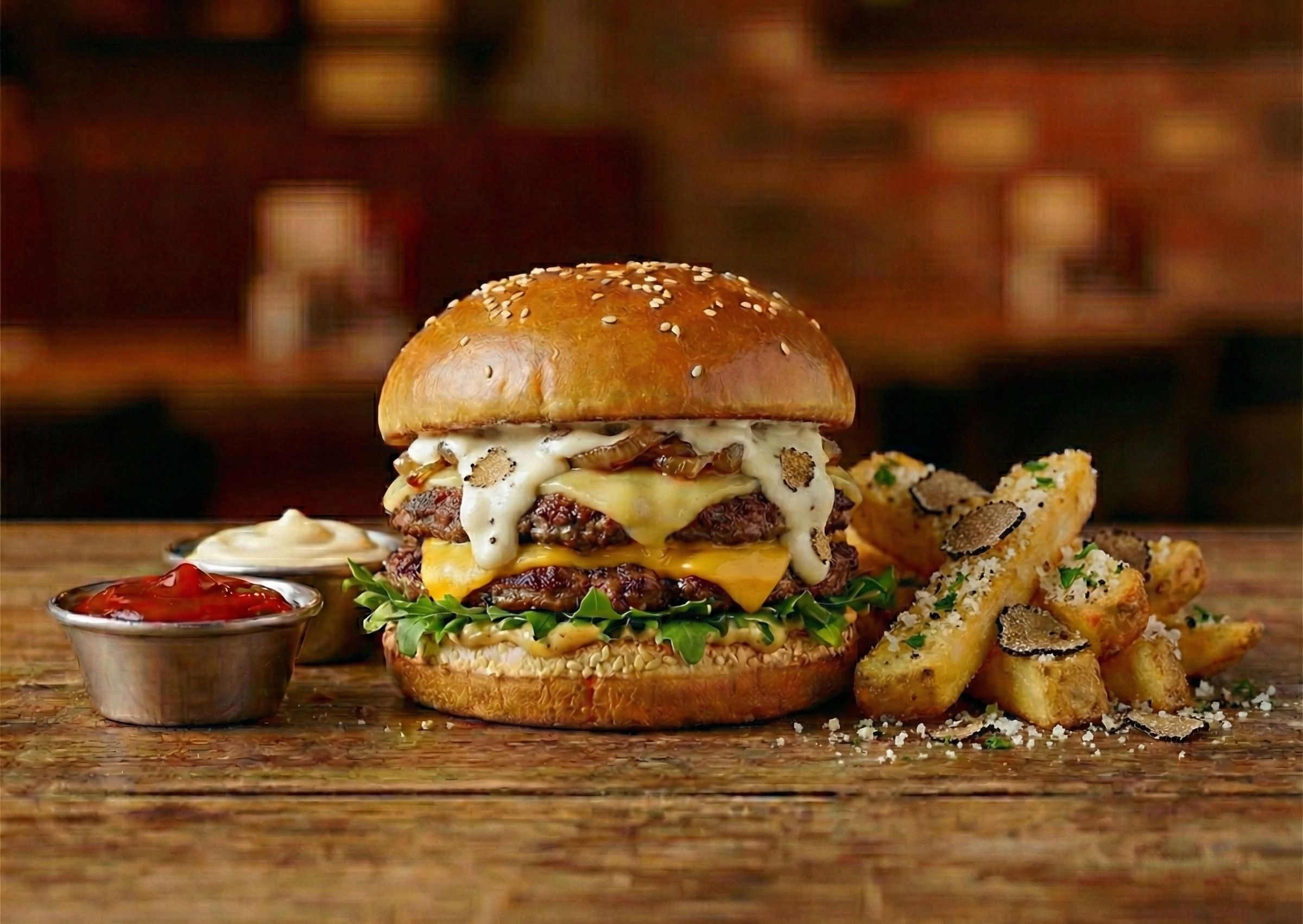 Truffle Smash Burger
