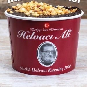 Dondurmalı Çikolatalı İrmik Helvası (Büyük) (200 cc.)