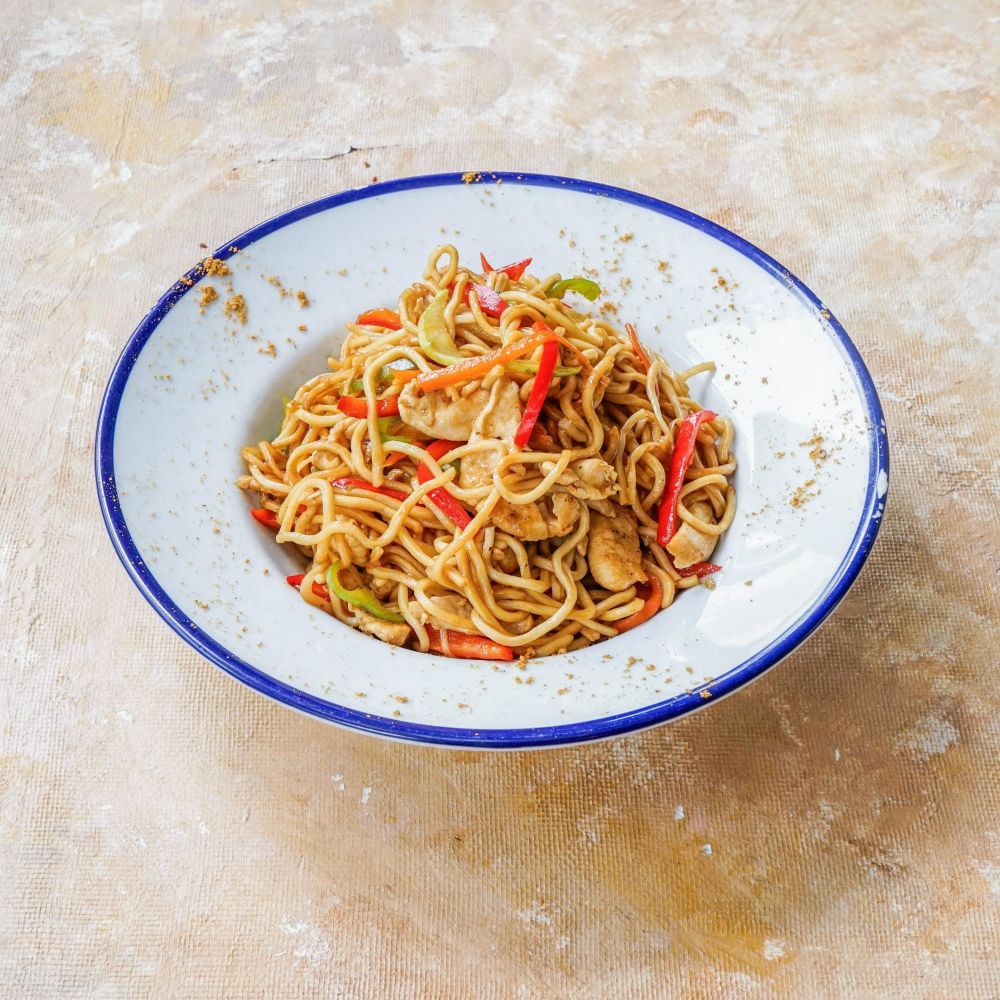 Çıtır Tavuklu Mısırlı Noodle