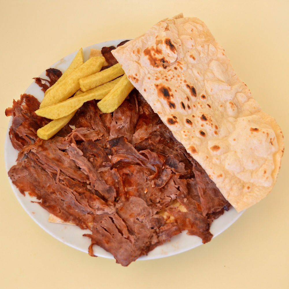 Sade Et Döner (750 gr.) (Porsiyon)