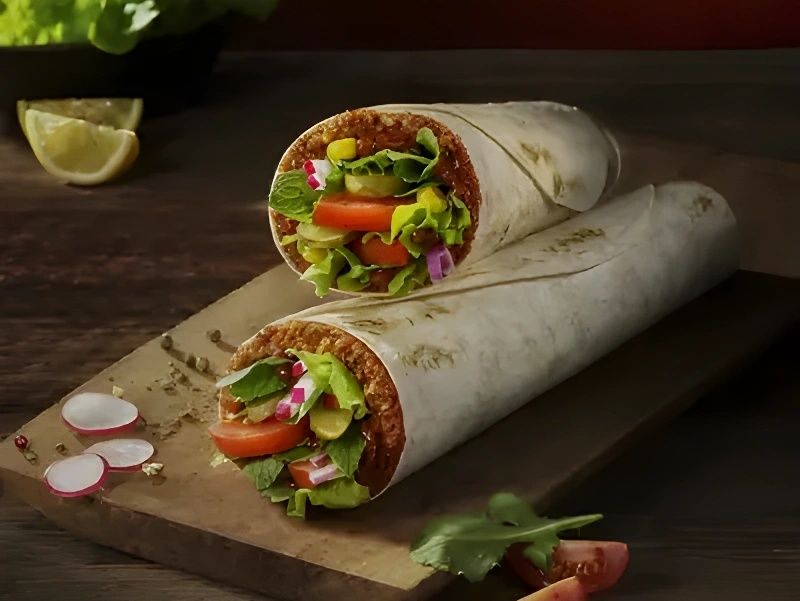 Doritoslu Ton Balıklı Çiğ Köfte Dürüm