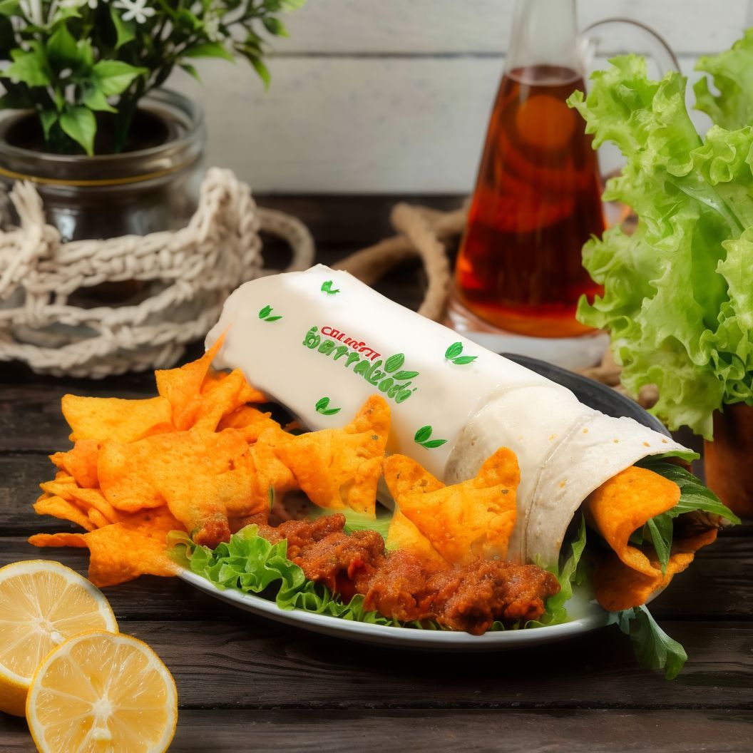 Doritoslu Çiğ Köfte Dürüm (150 gr.)