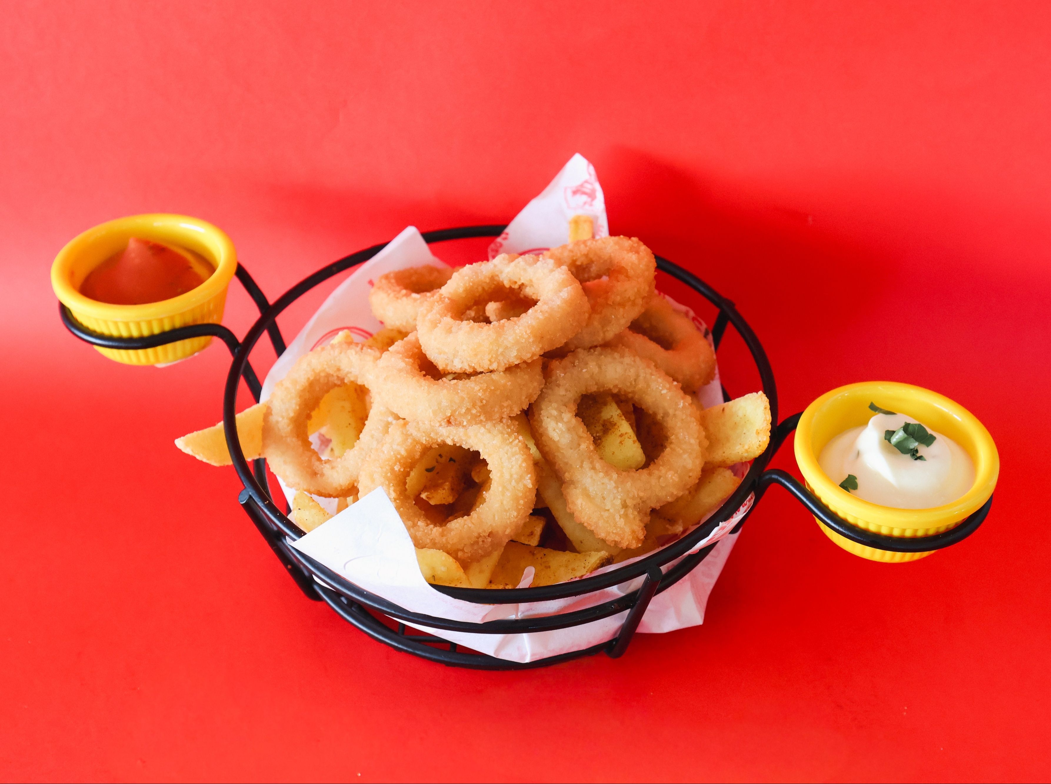 Smokys Soğan Halkası (8 Adet) & Patates Kızartması