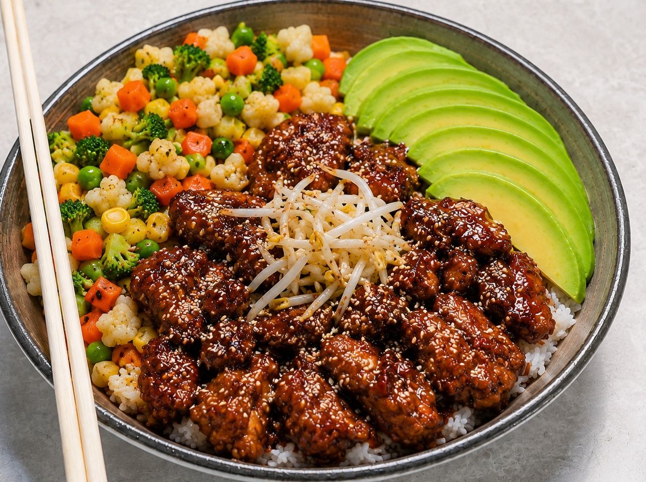 Korean Chicken Bowl