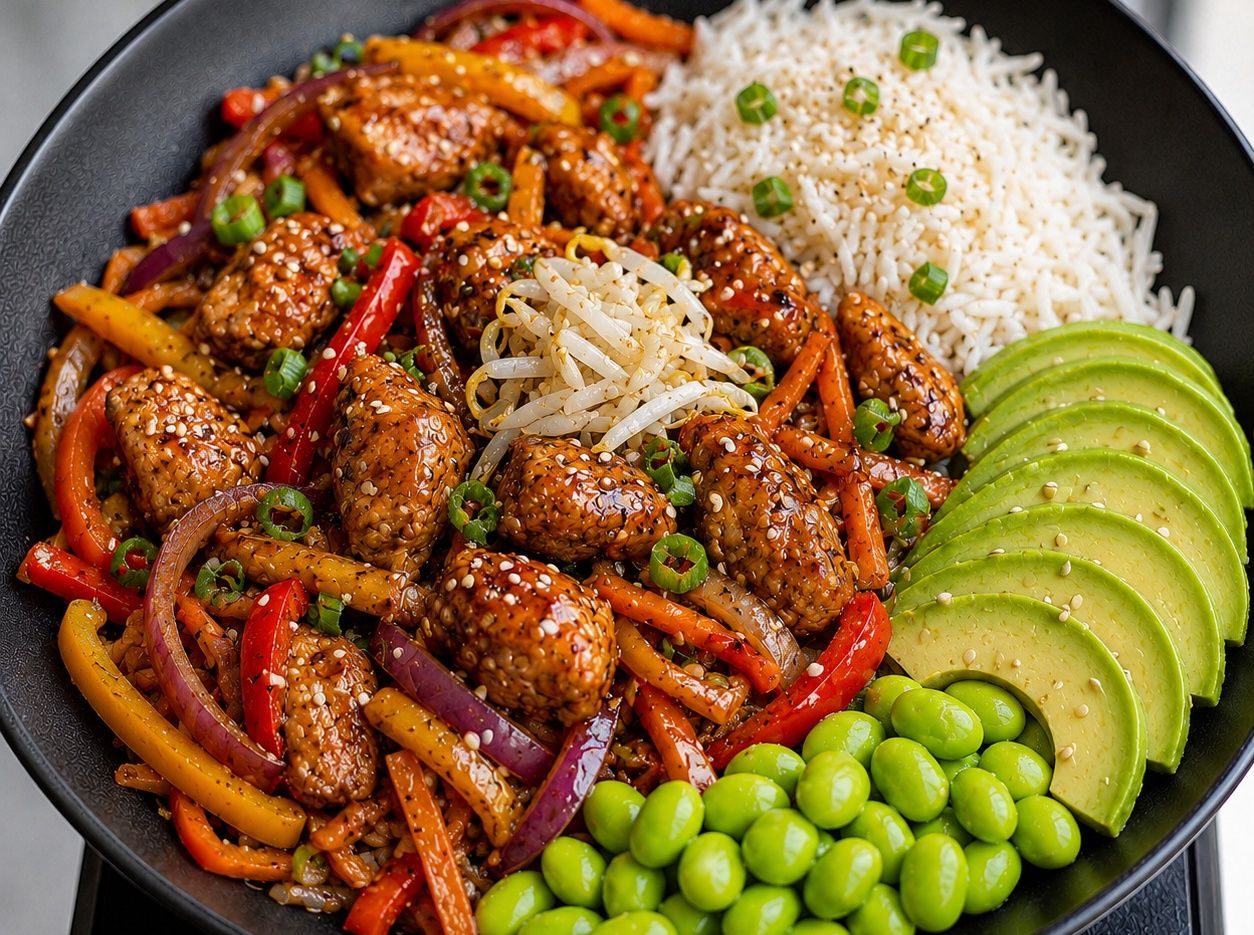 Teryaki Soslu Tavuk Bowl