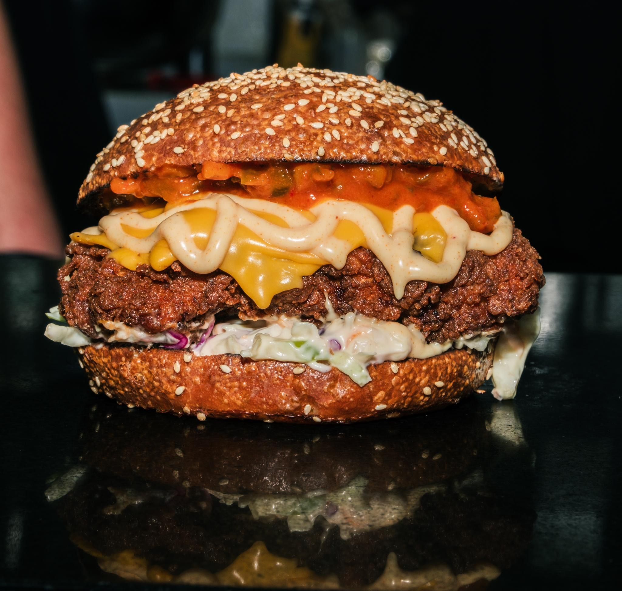Hot Fiesta Burger