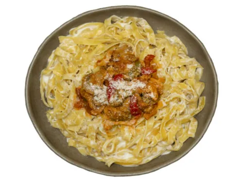 Mexican Soslu Fettuccine
