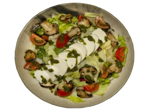 Mozzarella Izgara Mantar Salata