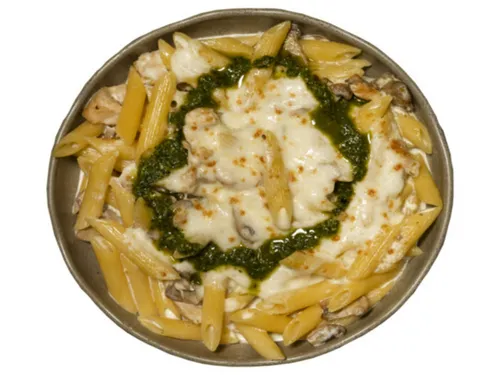 Fırın Makarna Penne Tavuklu Alfredo