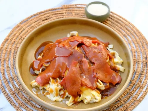 Fettuccine Krema Füme Et