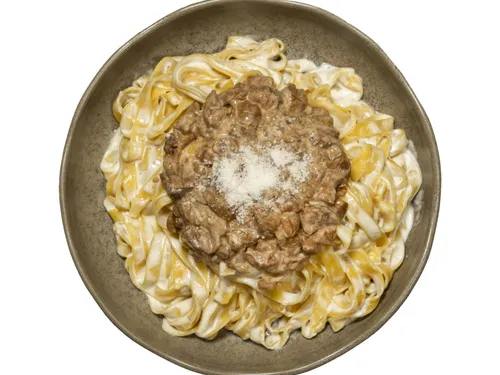 Fettuccine Parmesan Porcini Mantar