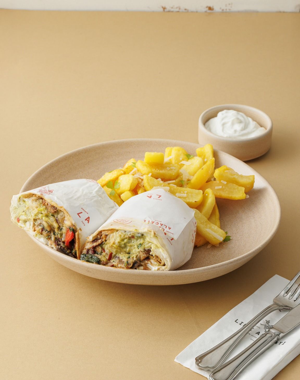 Tavuklu Burrito