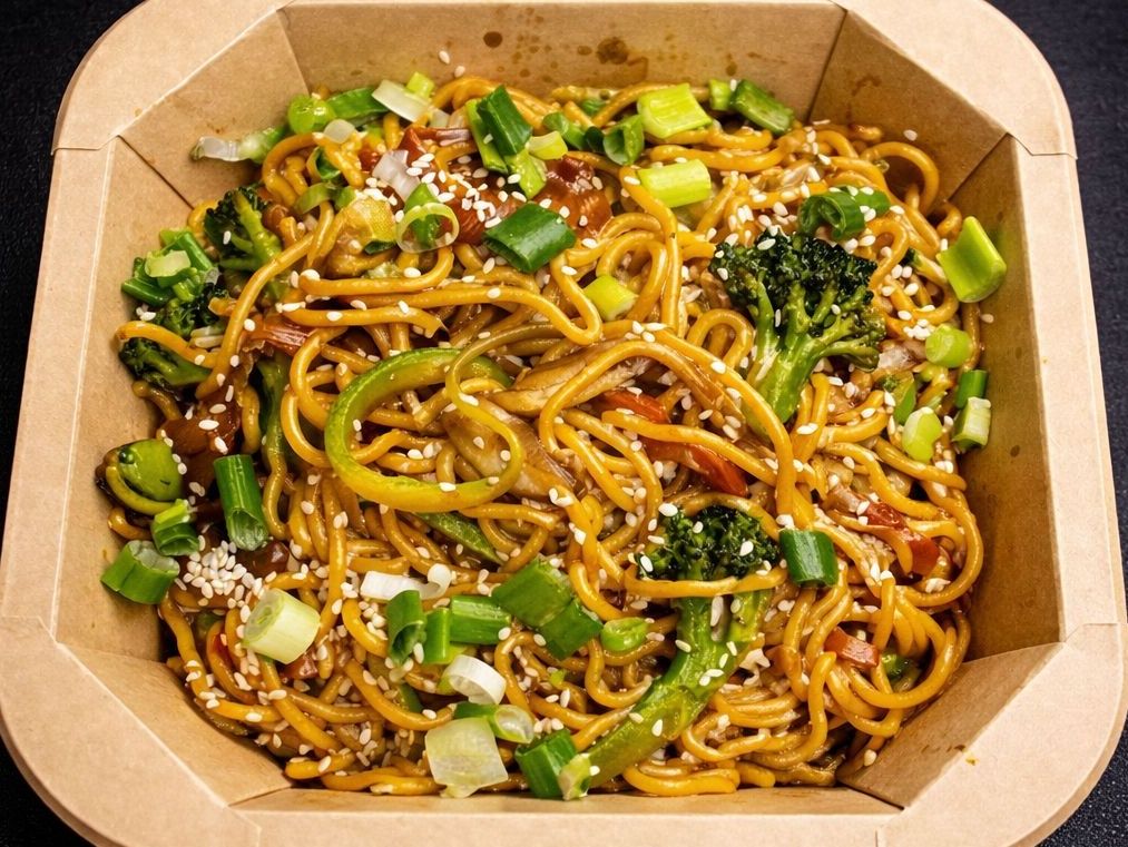 Sebzeli Noodle