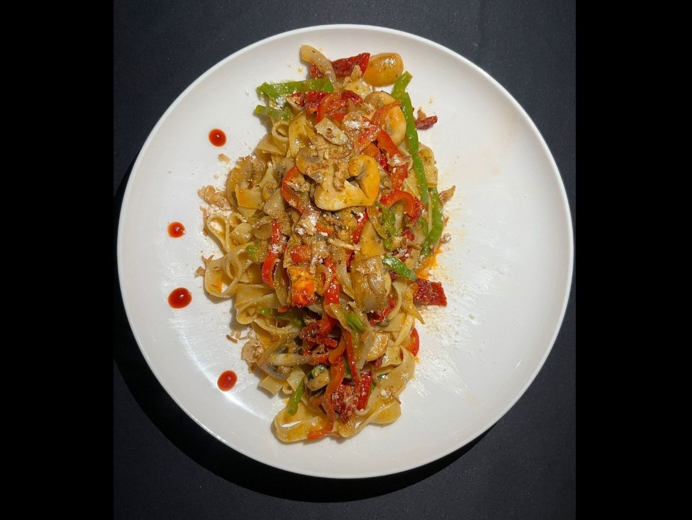 Sebzeli Fettuccine
